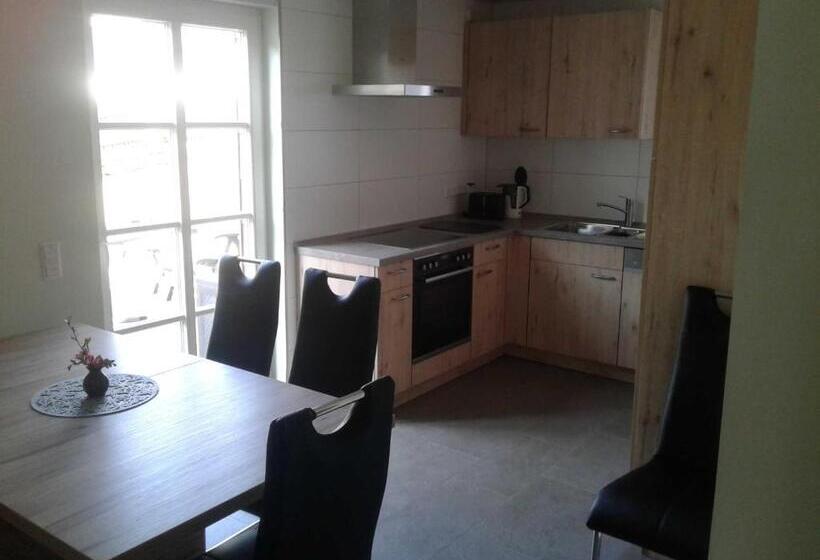 Апартаменты 1 Спальня с Террасой, Kreuzdellenhof _ Ferienwohnung