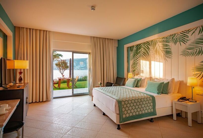 غرفة ديلوكس مطلّة علي البحر, Baia Bodrum