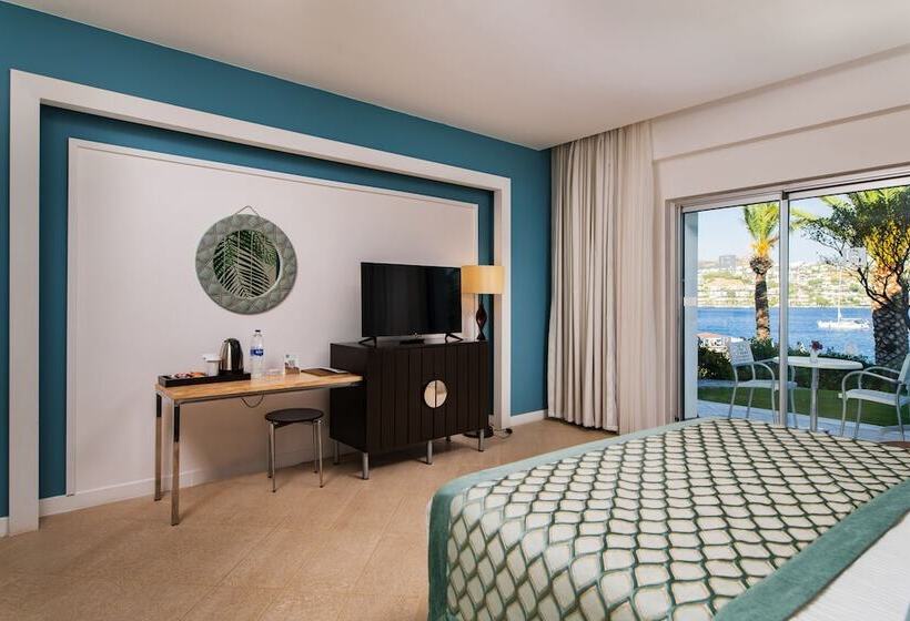 غرفة ديلوكس مطلّة علي البحر, Baia Bodrum