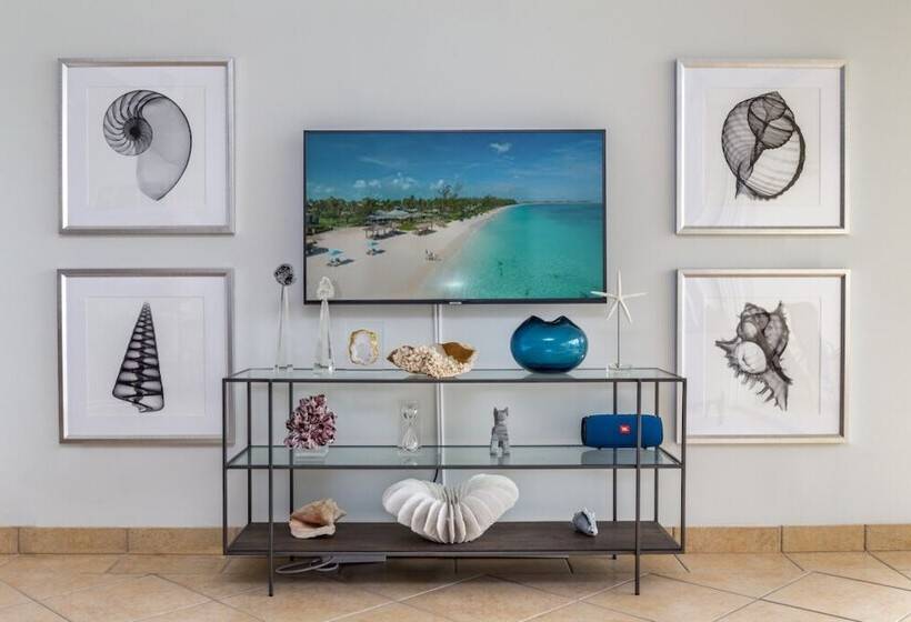 آپارتمان 1 خوابه با چشمانداز دریا, Coral Gardens On Grace Bay