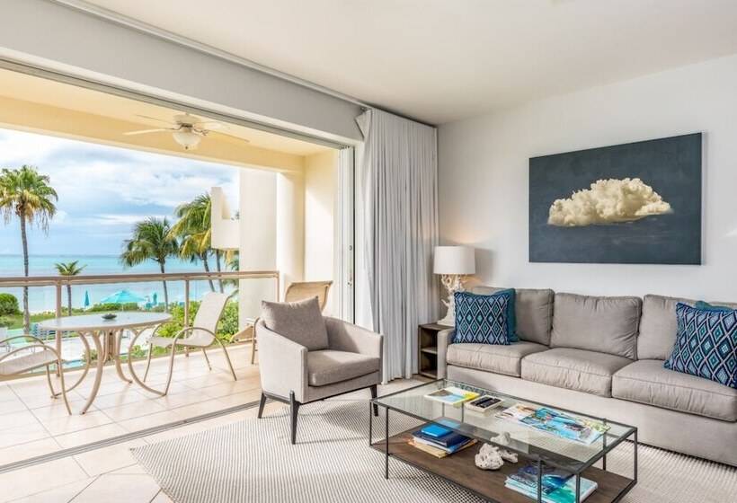 آپارتمان 1 خوابه با چشمانداز دریا, Coral Gardens On Grace Bay