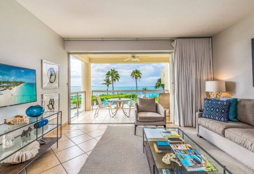 آپارتمان 1 خوابه با چشمانداز دریا, Coral Gardens On Grace Bay