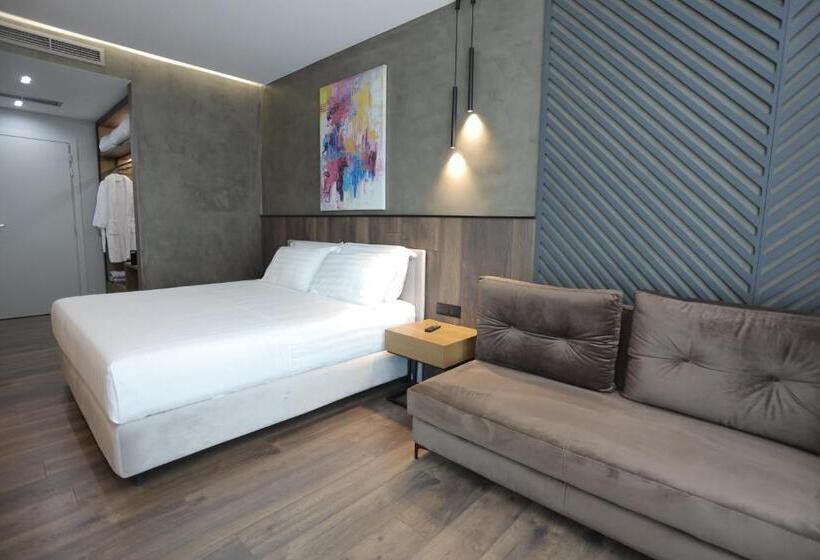 חדר דלוקס צדדי נוף לים, Ap Hotel Boutique