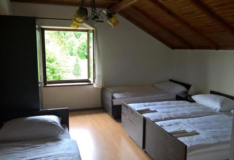 اتاق استاندارد چهار تخته, Gostilna Lokve