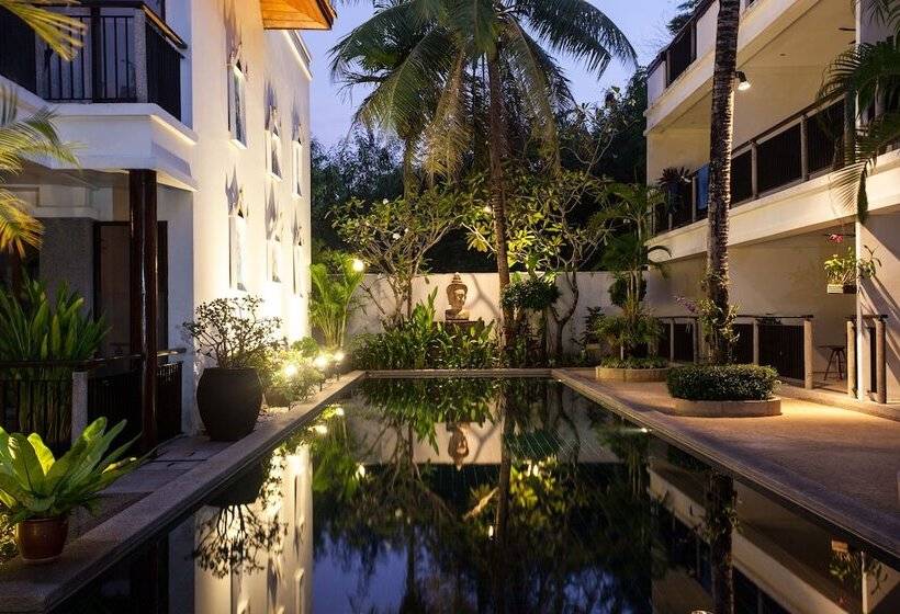 풀장 전망 디럭스 룸, Baan Yin Dee Boutique Resort Phuket   Sha Plus