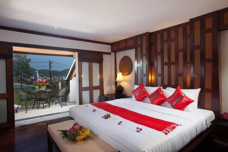 اتاق لوکس با چشم‌انداز دریا, Baan Yin Dee Boutique Resort Phuket   Sha Plus