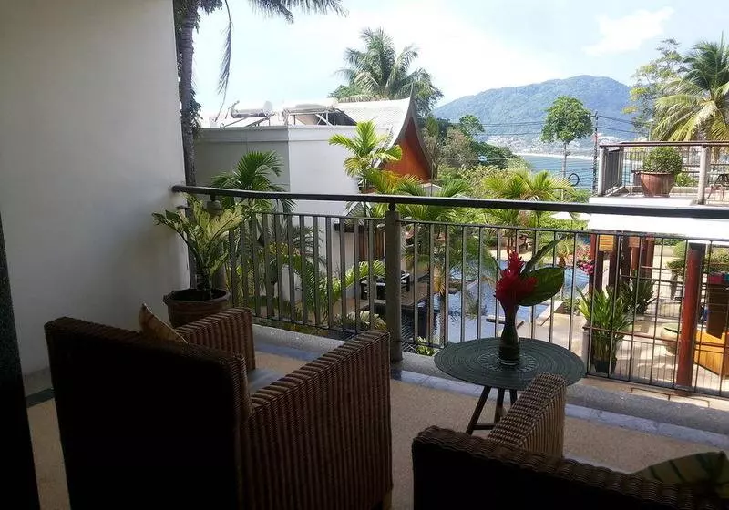 اتاق لوکس با چشم‌انداز دریا, Baan Yin Dee Boutique Resort Phuket   Sha Plus