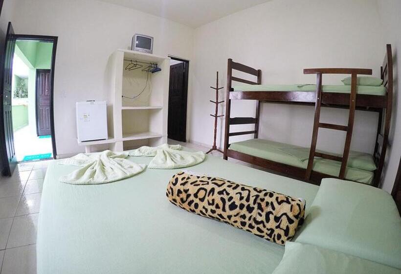 家庭间, Pousada Casa Verde Ubatuba