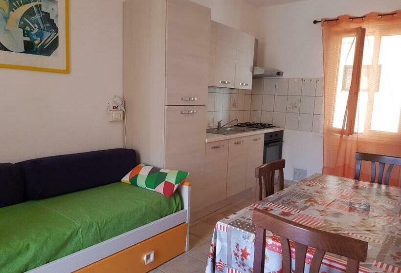 침실 1개 바다 전망 아파트, Residenza Airone Blu