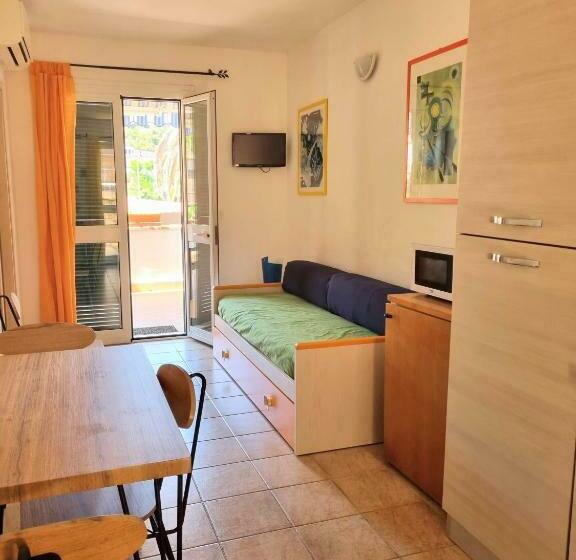 침실 1개 테라스 아파트, Residenza Airone Blu