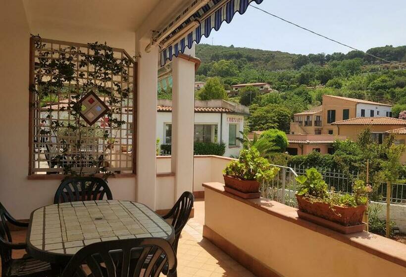 침실 1개 테라스 아파트, Residenza Airone Blu