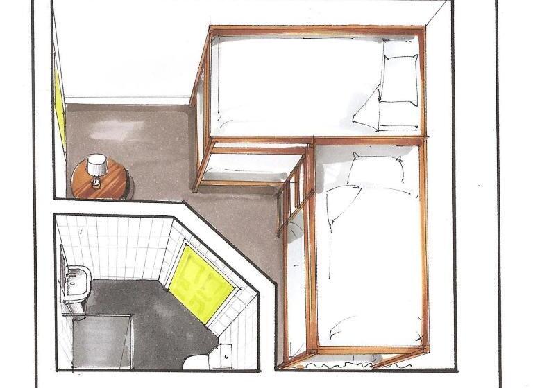 اتاق استاندارد چهار تخته, Reef Lodge