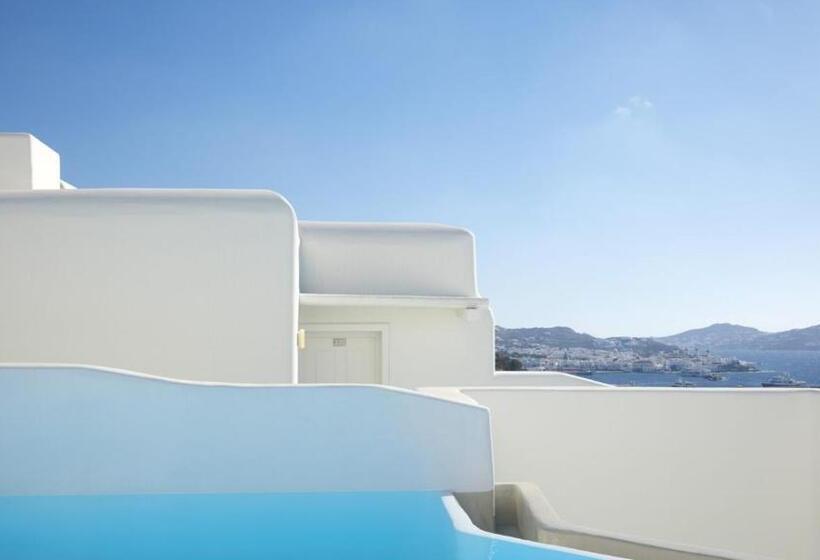 جناح مزود بحمام سباحة, Cavo Tagoo Mykonos