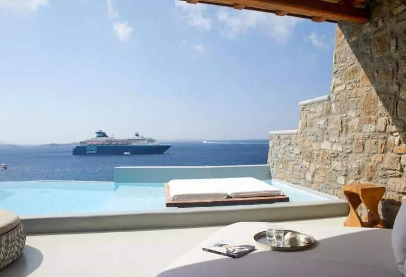 ویلای یک اتاق خوابه با استخر شنا, Cavo Tagoo Mykonos