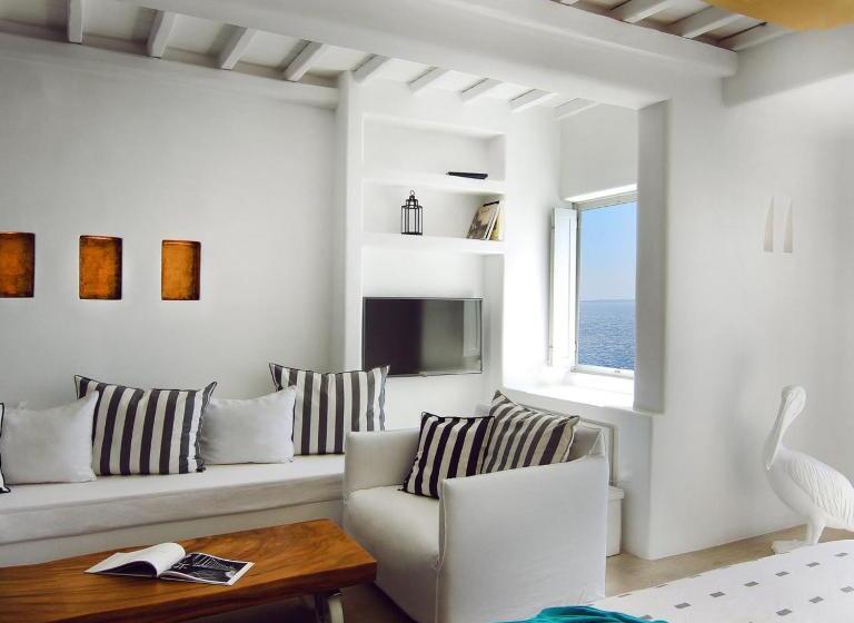 オーシャンビューのプレミアムルーム。, Cavo Tagoo Mykonos