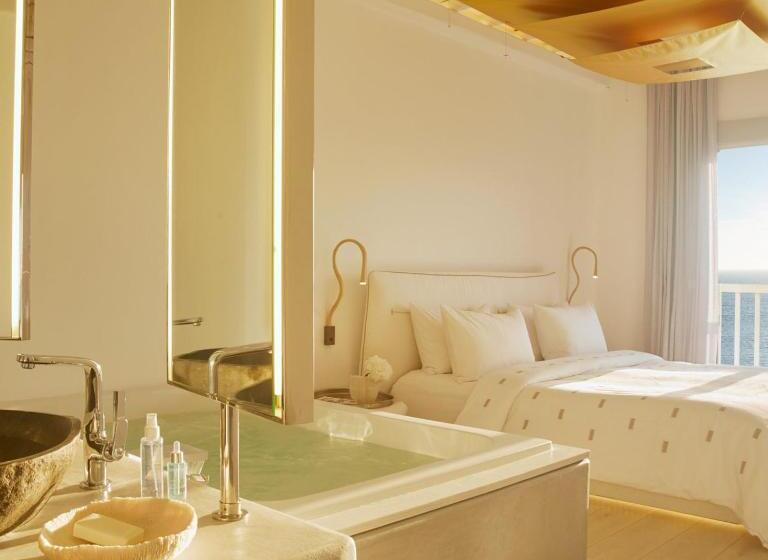 ハイドロマッサージバス付きスイート, Cavo Tagoo Mykonos