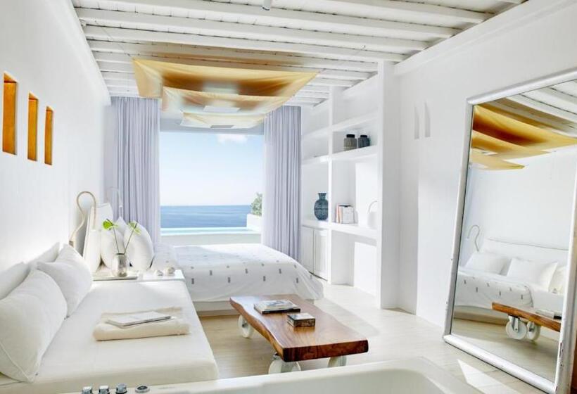 סוויטת ג'וניור עם בריכה, Cavo Tagoo Mykonos