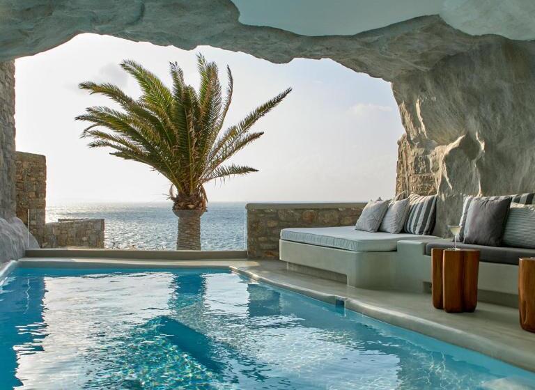 جناح مزود بحمام سباحة, Cavo Tagoo Mykonos