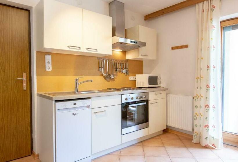 2 Sovrumslägenhet med Balkong, Haus Steinbock