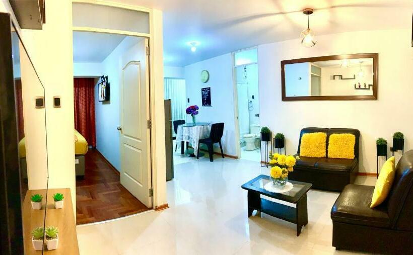 1 Yatak Odalı Lüks Daire, Cusco Mágico 1 Aparthotel Condominio Las Torres Kayser I