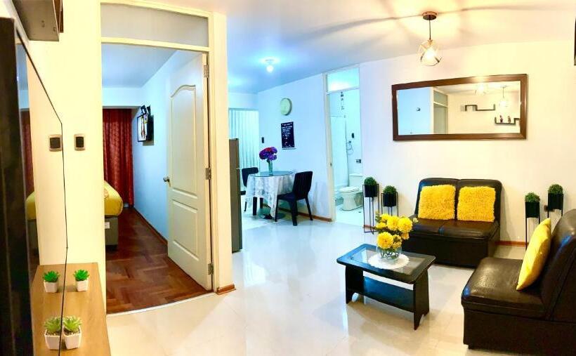 1 Yatak Odalı Delüks Daire, Cusco Mágico 1 Aparthotel Condominio Las Torres Kayser I