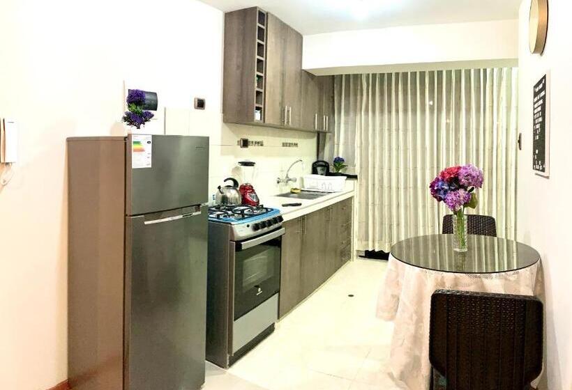 شقة ديلوكس غرفة واحدة, Cusco Mágico 1   Aparthotel Condominio Las Torres Kayser I