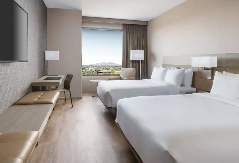 ２ダブルベッドのスタンダードルーム, Ac Hotel By Marriott Scottsdale North
