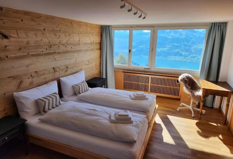 Номер Deluxe Вид на Озеро, Bergsonne Rigi
