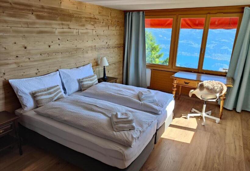 Номер Deluxe Вид на Озеро, Bergsonne Rigi