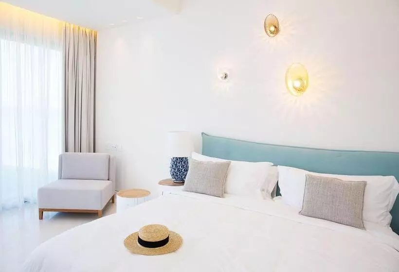 オーシャンビューのジャグジー付スタンダードルーム, Domes Miramare, A Luxury Collection Resort, Corfu   Adults Only