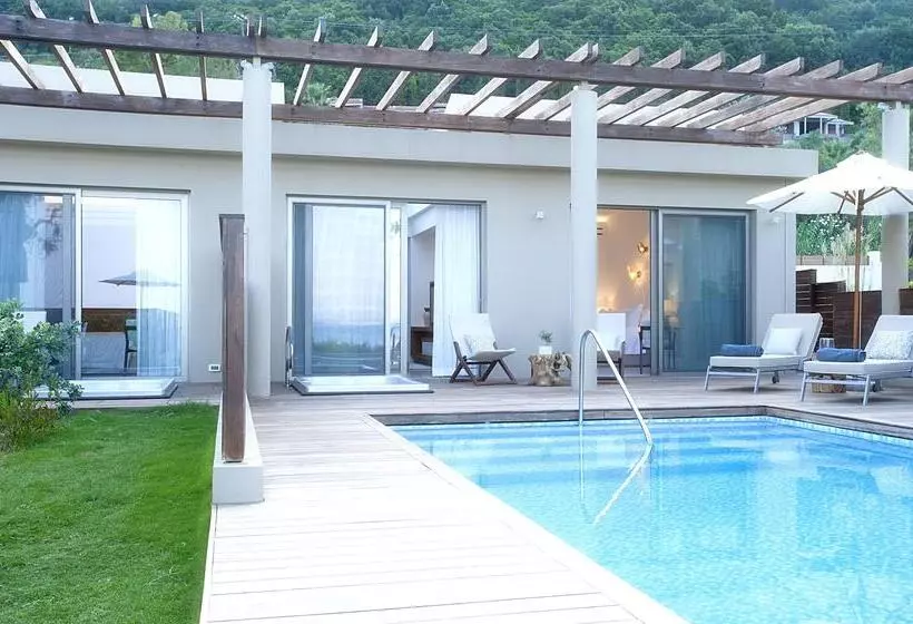 オーシャンビュースタンダードルーム, Domes Miramare, A Luxury Collection Resort, Corfu   Adults Only
