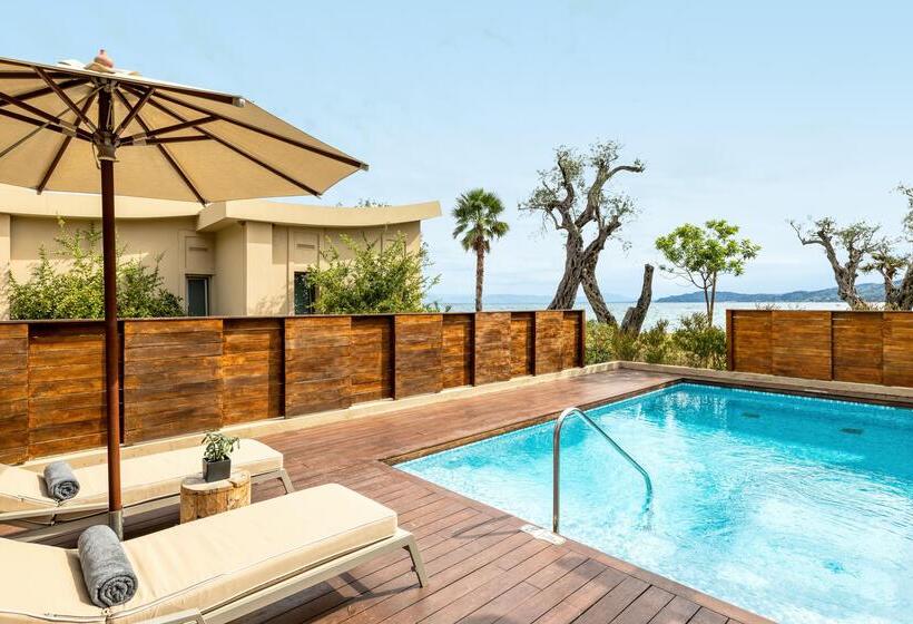 اتاق استاندارد با چشم‌انداز دریا, Domes Miramare, A Luxury Collection Resort, Corfu   Adults Only