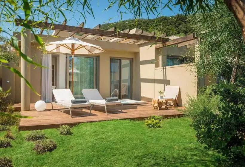 オーシャンビューのジャグジー付スタンダードルーム, Domes Miramare, A Luxury Collection Resort, Corfu   Adults Only