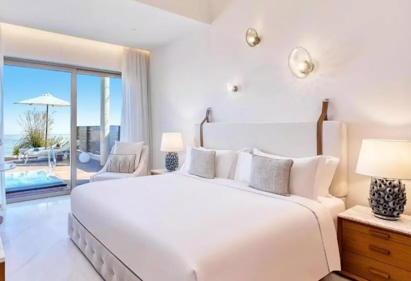 オーシャンビューのジャグジー付スタンダードルーム, Domes Miramare, A Luxury Collection Resort, Corfu   Adults Only