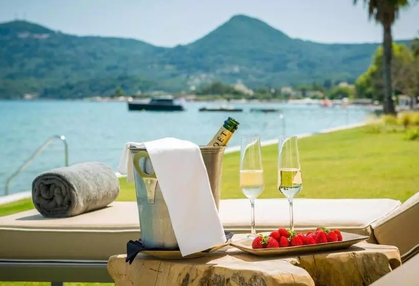 オーシャンビューのジャグジー付スタンダードルーム, Domes Miramare, A Luxury Collection Resort, Corfu   Adults Only