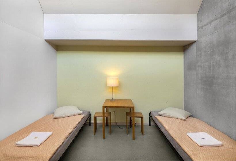 اتاق استاندارد یک تخته با سرویس بهداشتی مشترک, Lausanne Youth Hostel Jeunotel
