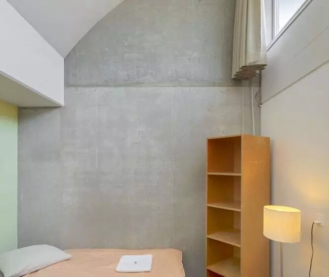 اتاق استاندارد یک تخته با سرویس بهداشتی مشترک, Lausanne Youth Hostel Jeunotel