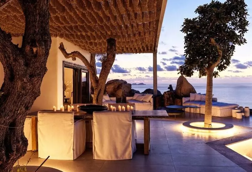 オーシャンビューのデラックス１ベッドルームビラ, Myconian Panoptis Escape, A Member Of Small Luxury Hotels Of The World