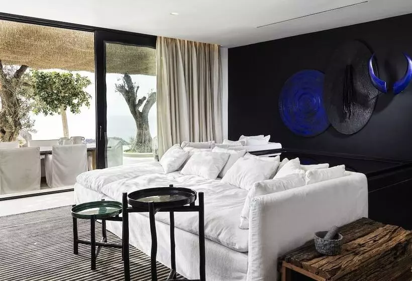 オーシャンビューのデラックス１ベッドルームビラ, Myconian Panoptis Escape, A Member Of Small Luxury Hotels Of The World