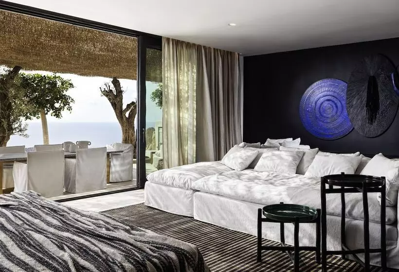 オーシャンビューのデラックス１ベッドルームビラ, Myconian Panoptis Escape, A Member Of Small Luxury Hotels Of The World