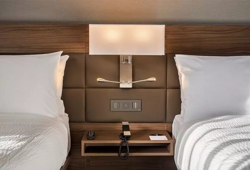 ２ダブルベッドのスタンダードルーム, Ac Hotel By Marriott Guadalajara Expo