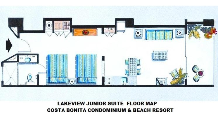 סוויטת ג'וניור נוף לגינה, Departamentos Bonita