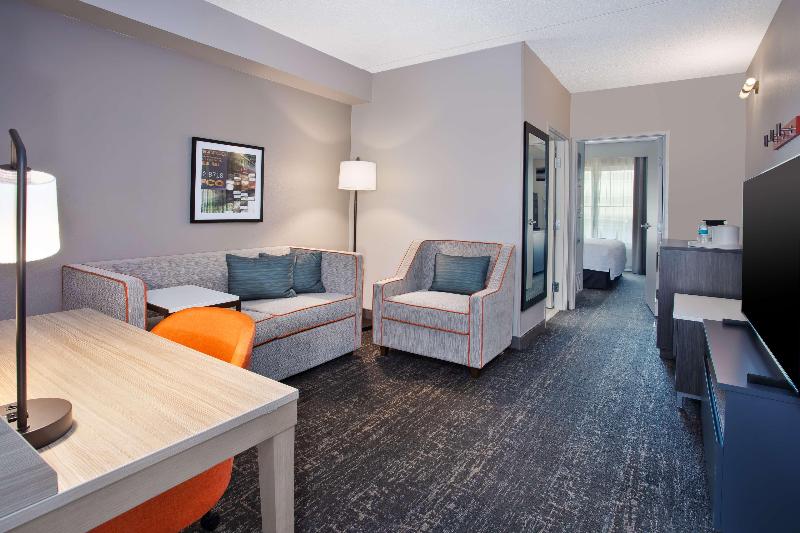 Suíte Cama King, Hampton Inn & Suites Newark Airport Elizabeth
