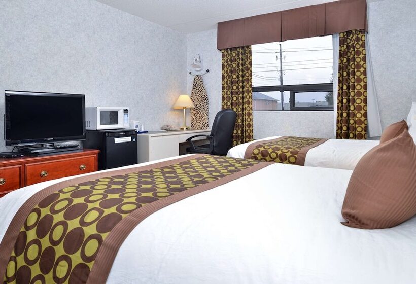 חדר סטנדרט שתי מיטות זוגיות, Lexington Inn & Suites Windsor