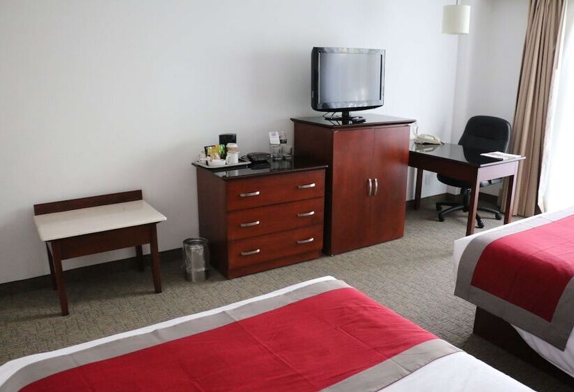 اتاق استاندارد با 2 تخت دوبل, Radisson Poliforum Plaza Hotel Leon