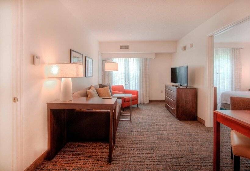 침실 2개 스위트, Residence Inn By Marriott Raleigh Crabtree Valley