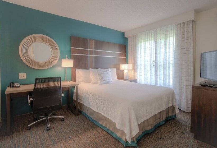 침실 2개 스위트, Residence Inn By Marriott Raleigh Crabtree Valley