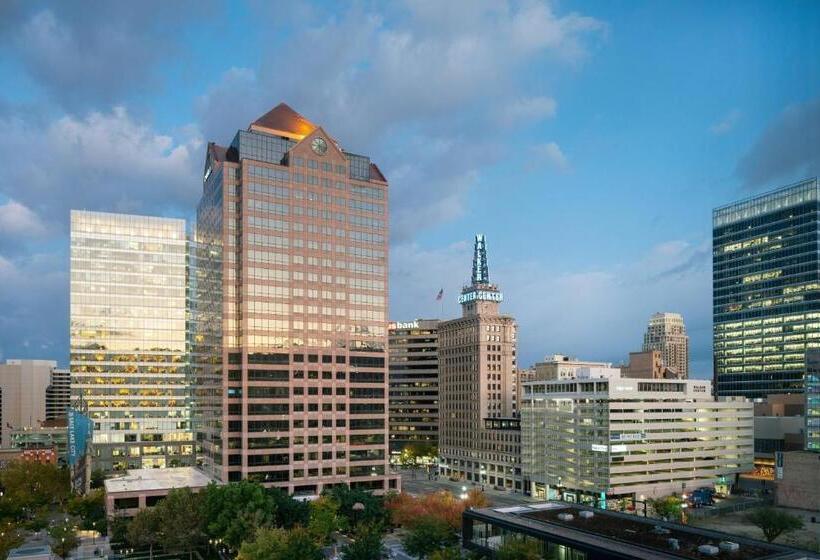 带城市景观的套间, Marriott Salt Lake City Center