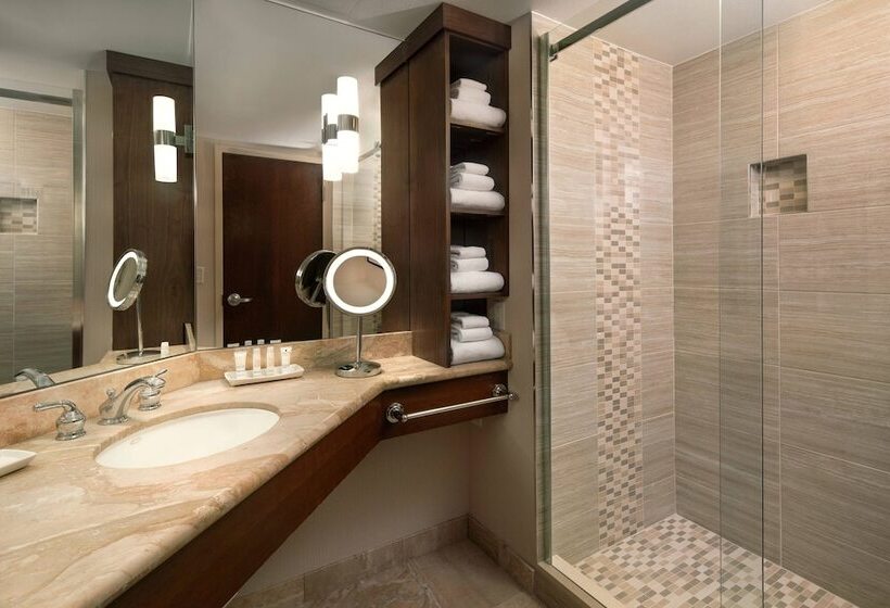 带城市景观的套间, Marriott Salt Lake City Center