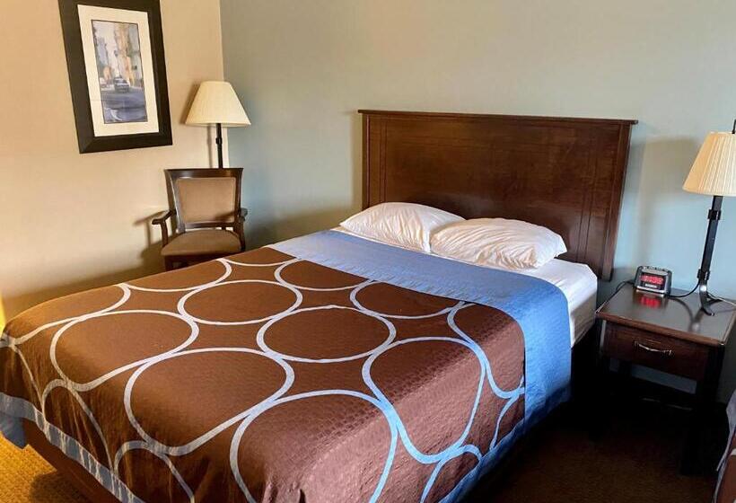 キングサイズベッドのスタンダードルーム, Super 8 By Wyndham Edmonton South